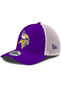 New Era Minnesota Vikings Mens Purple Neo 39THIRTY Flex Hat