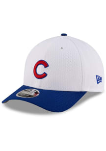 New Era Chicago Cubs 2025 Clubhouse Modern Crown 9FORTY Adjustable Hat - White