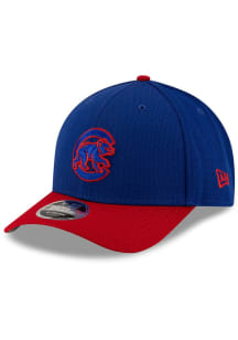 New Era Chicago Cubs 2025 Clubhouse Modern Crown 9FORTY Adjustable Hat - Blue