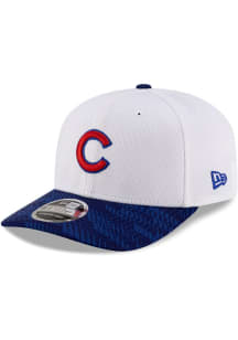 New Era Chicago Cubs 2025 Clubhouse Alt Stretch Snap 9SEVENTY Adjustable Hat - White