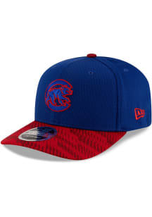 New Era Chicago Cubs 2025 Clubhouse Alt Stretch Snap 9SEVENTY Adjustable Hat - Blue