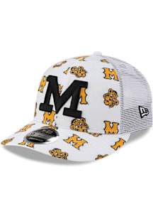 New Era Missouri Tigers All Over Mascot Low Pro 9FIFTY Adjustable Hat - White