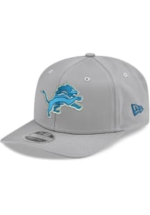 New Era Detroit Lions Stretch 9SEVENTY Adjustable Hat - Grey