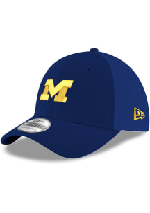 Michigan Wolverines New Era Neo 39THIRTY Flex Hat - Navy Blue