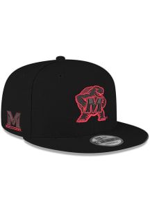 Maryland Terrapins New Era Basic 9FIFTY Mens Snapback - Black