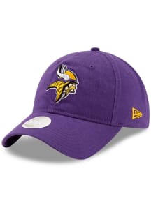 New Era Minnesota Vikings Purple Core Classic 2.0 9TWENTY Womens Adjustable Hat