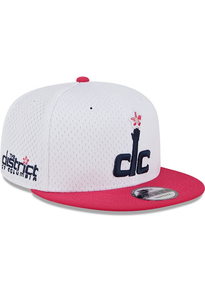 Washington Wizards New Era White Mesh Crown 2T 9FIFTY Snapback Hat