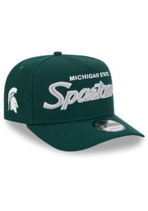 Michigan State Spartans New Era A-Frame 9FIFTY Mens Snapback - Green