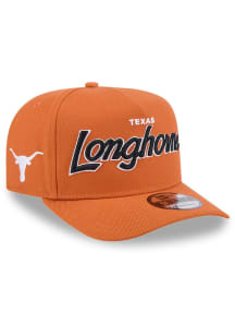 New Era Texas Longhorns Burnt Orange A-Frame 9FIFTY Mens Snapback Hat