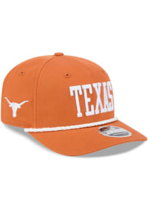 New Era Texas Longhorns 9SEVENTYSS Adjustable Hat - Burnt Orange