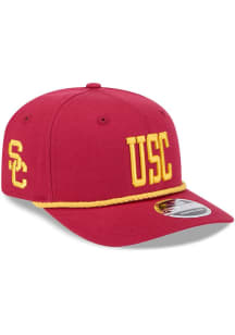 New Era Red USC Trojans 9SEVENTYSS Adjustable Hat