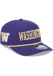 New Era Purple Washington Huskies 9SEVENTYSS Adjustable Hat