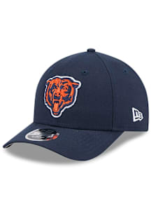 New Era Chicago Bears Team M Crown 9FORTY Adjustable Hat - Navy Blue