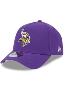 New Era Minnesota Vikings A Frame 9FORTY Adjustable Hat - Purple