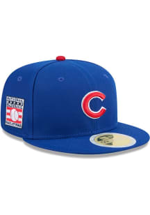 New Era Chicago Cubs Blue 2025 Hall of Fame Weekend JR 59FIFTY Youth Fitted Hat