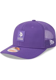 New Era Minnesota Vikings 2025 NFL Sideline 9SEVENTY Trucker Adjustable Hat - Purple
