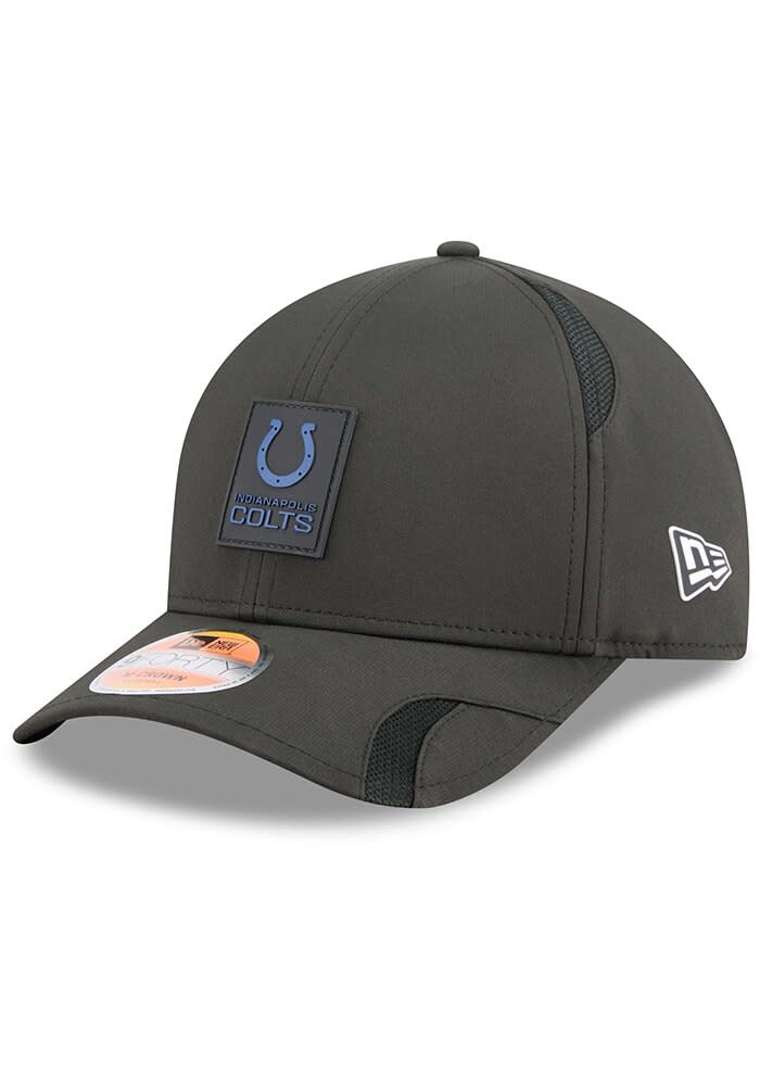 New Era Indianapolis Colts BLACK 2025 NFL Sideline 9FORTY M Crown