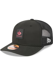 New Era Arizona Cardinals 2025 NFL Sideline 9SEVENTY Trucker Adjustable Hat - Black