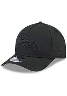 New Era Denver Broncos Tonal Team M Crown 9FORTY Adjustable Hat - Black