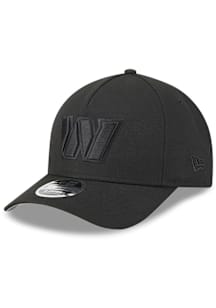 New Era Washington Commanders Tonal Team M Crown 9FORTY Adjustable Hat - Black