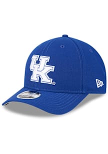 New Era Kentucky Wildcats Team M Crown 9FORTY Adjustable Hat - Blue