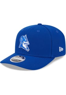 New Era Duke Blue Devils Team Stretch 9SEVENTY Adjustable Hat - Blue
