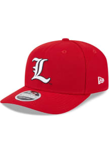 New Era Louisville Cardinals Team Stretch 9SEVENTY Adjustable Hat - Red