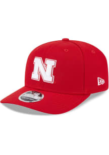 New Era Red Nebraska Cornhuskers Team Stretch 9SEVENTY Adjustable Hat
