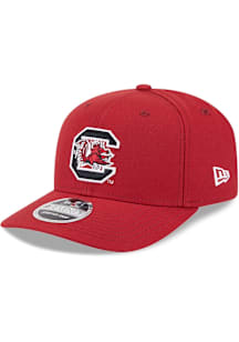 New Era South Carolina Gamecocks Team Stretch 9SEVENTY Adjustable Hat - Cardinal