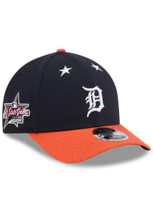 New Era Detroit Tigers 2025 All Star Game M Crown 9FORTY Adjustable Hat - Navy Blue
