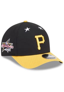 New Era Pittsburgh Pirates 2025 All Star Game M Crown 9FORTY Adjustable Hat - Black