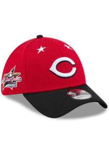 New Era Cincinnati Reds Mens Red 2025 All Star Game 39THIRTY Flex Hat