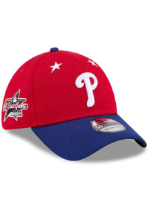 New Era Philadelphia Phillies Mens Red 2025 All Star Game 39THIRTY Flex Hat