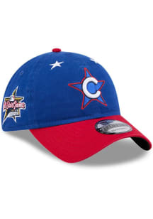 New Era Chicago Cubs 2025 All Star Game Workout 9TWENTY Adjustable Hat - Blue