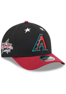 New Era Arizona Diamondbacks 2025 All Star Game M Crown 9FORTY Adjustable Hat - Black