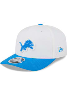 New Era Detroit Lions 2025 Training Camp Stretch Snap 9SEVENTY Adjustable Hat - White