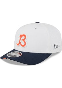 New Era Chicago Bears 2025 Training Camp Stretch Snap 9SEVENTY Adjustable Hat - White
