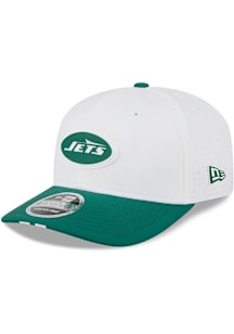 New Era New York Jets 2025 Training Camp Stretch Snap 9SEVENTY Adjustable Hat - White