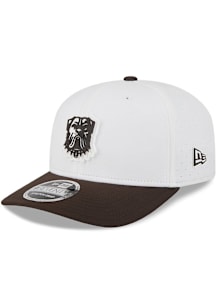 New Era Cleveland Browns 2025 Training Camp Stretch Snap 9SEVENTY Adjustable Hat - White