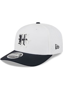 New Era Houston Texans 2025 Training Camp Stretch Snap 9SEVENTY Adjustable Hat - White