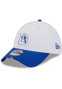 New Era Denver Broncos Mens White 2025 Training Camp 39THIRTY Flex Hat