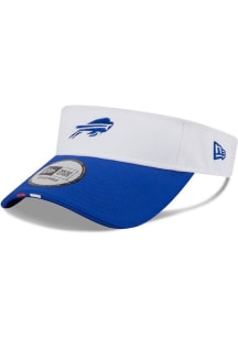 New Era Buffalo Bills Mens White 2025 Training Camp Visor Adjustable Visor