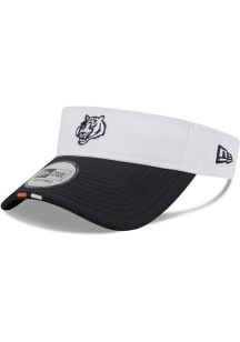 New Era Cincinnati Bengals Mens White 2025 Training Camp Visor Adjustable Visor