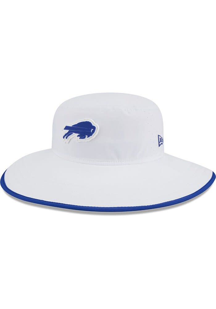 New Era Buffalo Bills White 2025 Training Camp Panama Bucket