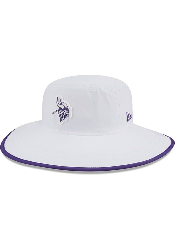 ゴルフィッカーズ Bucket Hat 2025 ホワイト Men's New Era White Dallas Cowboys 2025 NFL Training Camp Stretch