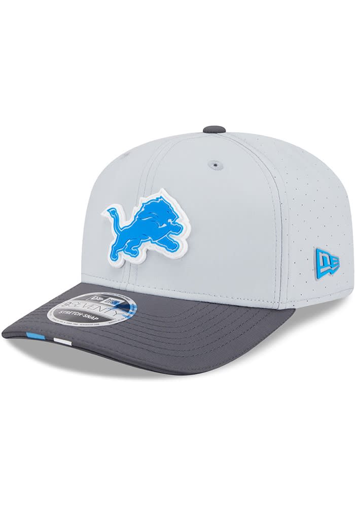 New Era Detroit Lions GREY 2025 Training Camp CW Stretch Snap