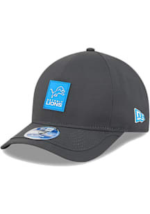 New Era Detroit Lions 2025 NFL Sideline Cold Weather 9FORTY M Crown Adjustable Hat - Grey