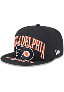 New Era Philadelphia Flyers Mens Orange Oversized 59FIFTY Fitted Hat
