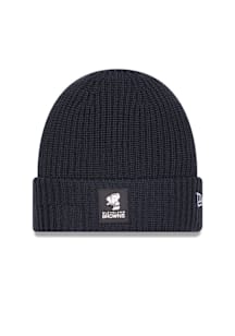 New Era Cleveland Browns Grey 2025 NFL Sideline Cold Weather Cuff Mens Knit Hat