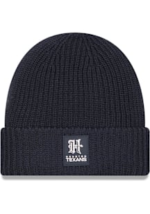 New Era Houston Texans Grey 2025 NFL Sideline Cold Weather Cuff Mens Knit Hat